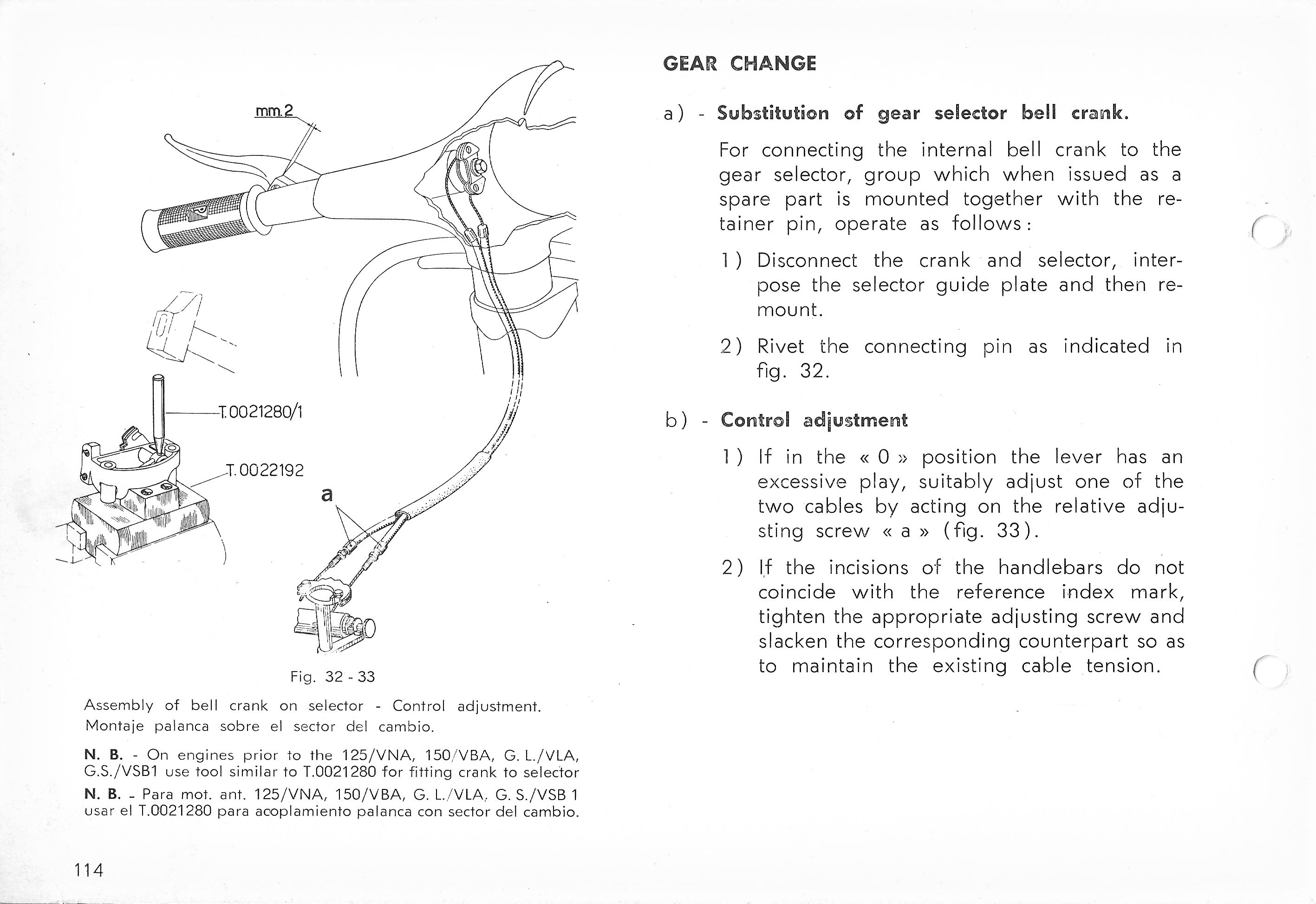 Vespa Service Station Manual 114