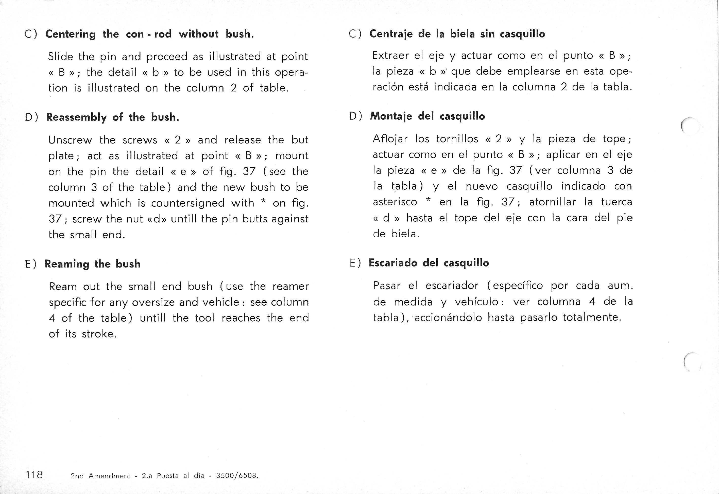 Vespa Service Station Manual 118