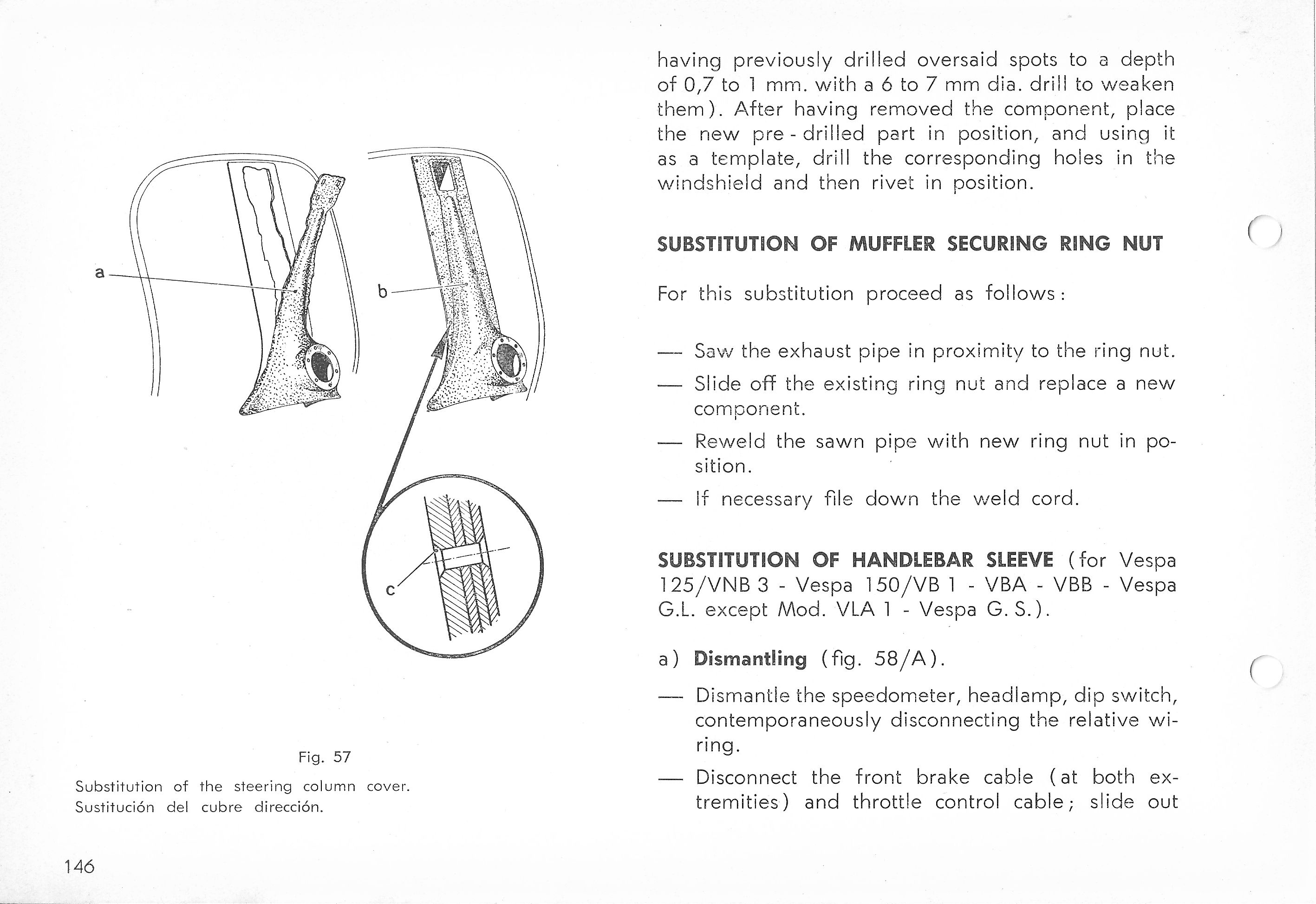 Vespa Service Station Manual 146
