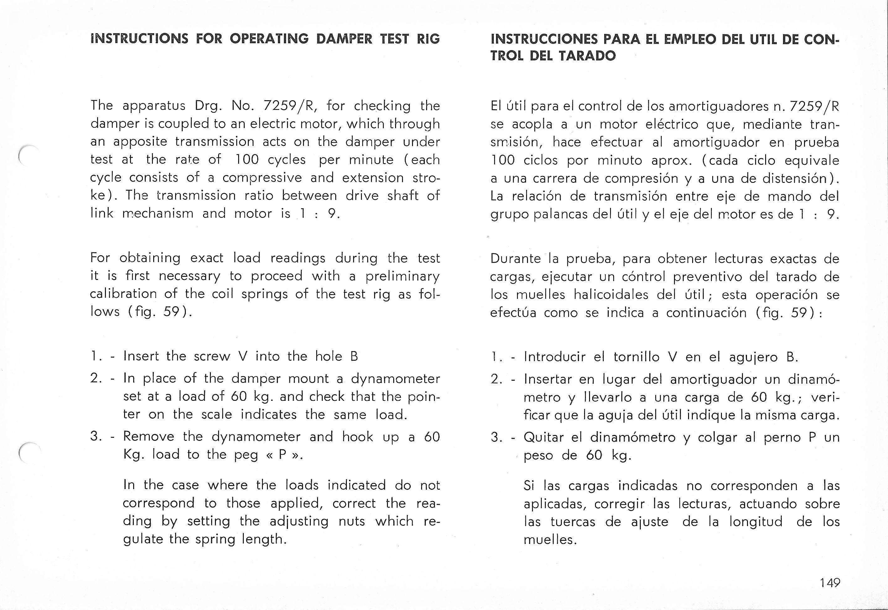 Vespa Service Station Manual 149
