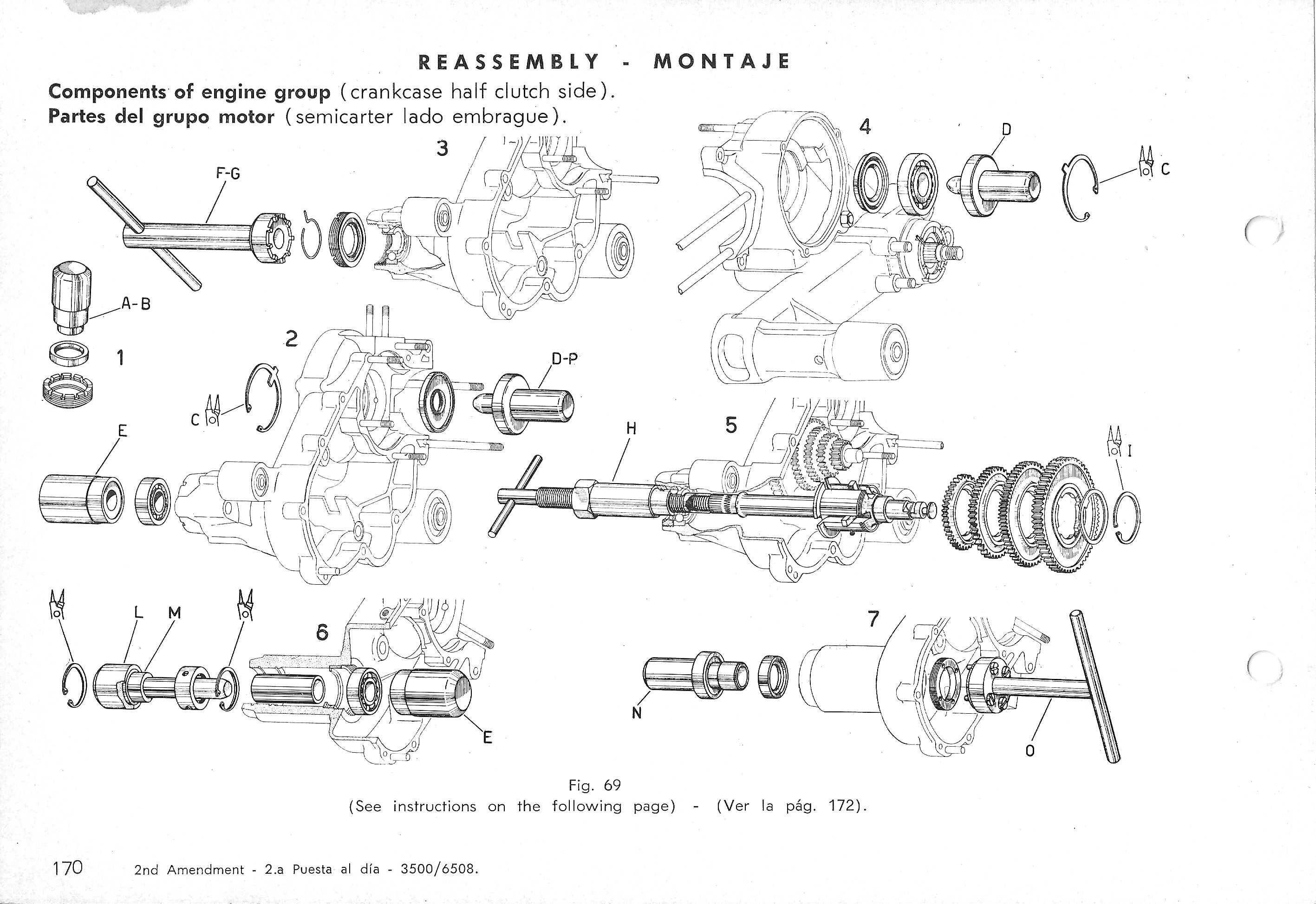 Vespa Service Station Manual 170