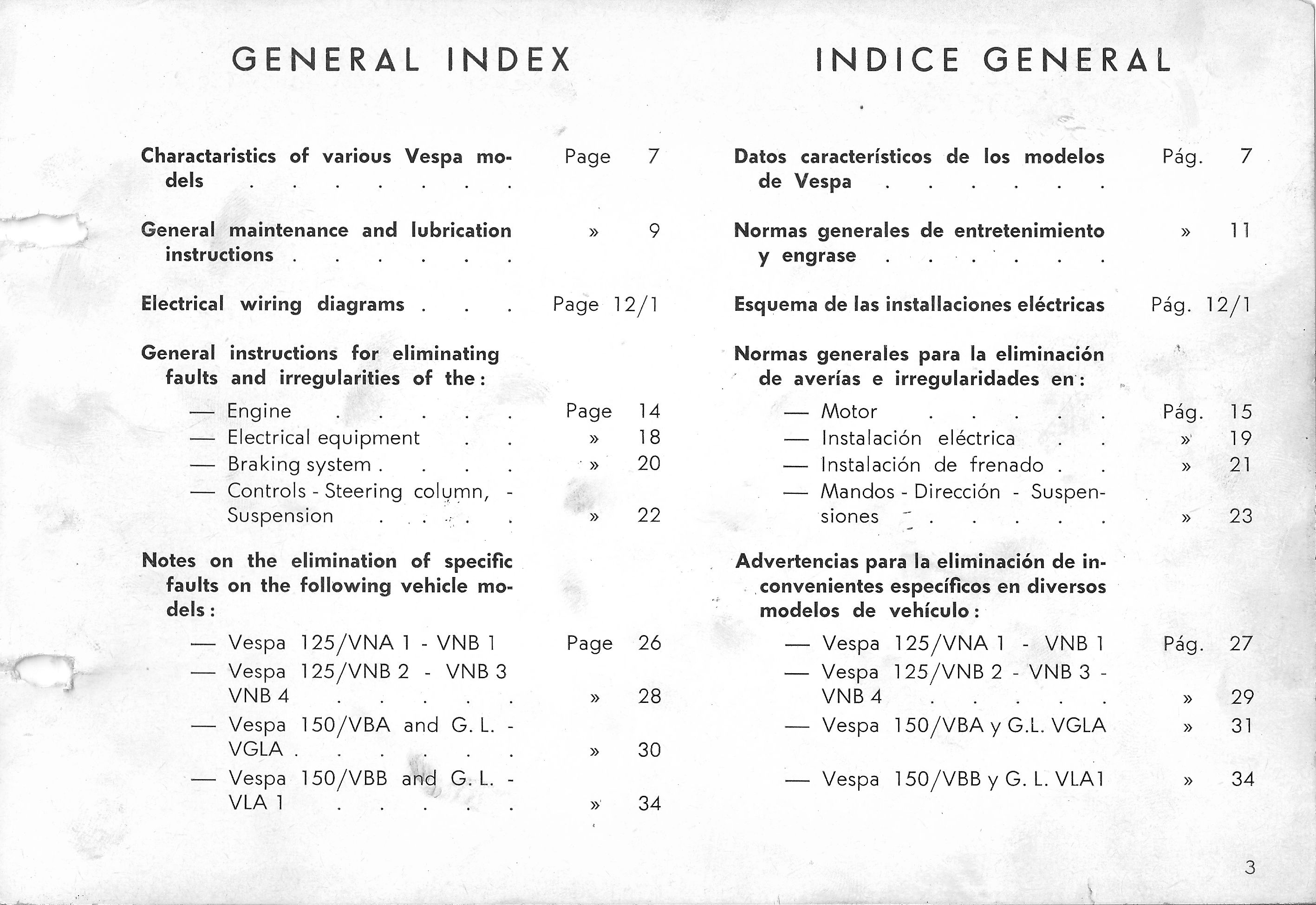 Vespa Service Station Manual 3